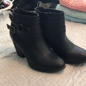 Black booties